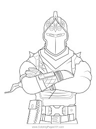 And finally, they are here, ready to be printed whenever you want. Black Knight Fortnite Coloring Page For Kids Free Fortnite Printable Coloring Pages Online For Kids Coloringpages101 Com Coloring Pages For Kids