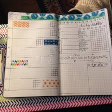 A Blank Weekly Set Up In My Bullet Journal Bujo Moleskine Washi Ezhednevnik