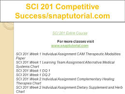 sci 201 competitive success snaptutorial com ppt download