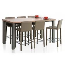 Son piétement entrecroisé est très original. Table Bar En Stratifie Quadra Ht 110 Cm