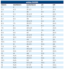 11 adidas youth shoe size chart to women u s adidas boys