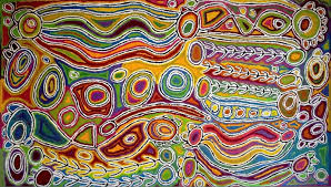 Judy Watson Napangardi Ses Oeuvres Sont Elles Une Vision De L Adn Art Aborigene Peinture Aborigene Art