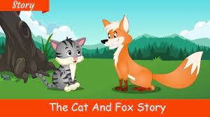 the cat the fox moral stories in english for children grandma stor short stories for kids stories for kids english moral stories