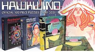Get it as soon as wed, jul 7. Hawkwind Three Album Cover Artwork Jigsaw Puzzles To Be Issued In May Now Available For Pre Order Bravewords