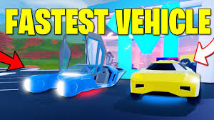 At what level can you get nukes? New Fastest Car In Jailbreak Jailbreak Blade Vehicle Speed Test Roblox Youtube