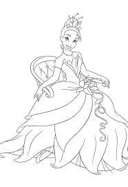 Princess and the frog free coloring pages to print bltidm. Sitting Princess Tiana Coloring Pages Cartoon Coloring Pages Princess Coloring Pages Princess Coloring Sheets