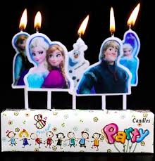 Bol Com Productgoods 5 Verjaardagskaarsjes Frozen Frozen Verjaardag Traktatie Taart