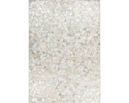 (fashionable) antique vintage european deco rugs, oriental carpets for sale in nyc: Teppich Leder Rocket 410 Elfenbein Gold 120x170 Cm Echtleder Bei Hornbach Kaufen