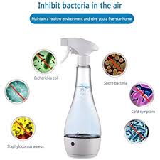 Buy جين الملح والماء آلة التطهير الكهربائي 500ml قدرة صانع مطهر المنزلية لحمام المطبخ مكان عام Online In Bahrain B086dpjxrj