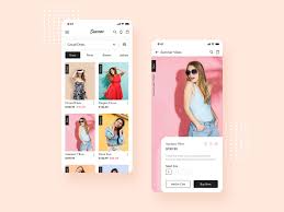 Seasons Free Fashion App Template Sketch Fashion App Mobile App Design App Template