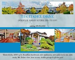 sold sold sold 775 citadel drive port coquitlam open house beautiful gardens brazilian hardwood