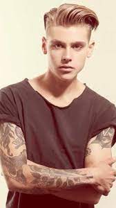 Popular Hairstyle For Men Slicked Back Hair Thick Hair Styles Mens Hairstyles