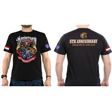 Nah, karena hal itulah kami sudah merangkum. Desain Kaos Anniversary Club Motor Klopdesain
