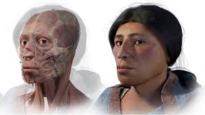 Discover the facial features of the ancient "Dama de El Sauce"