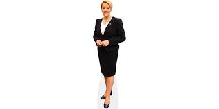 Franziska giffey zur regierenden bürgermeisterin gewählt. Franziska Giffey Black Outfit Lebensgrosser Pappaufsteller Celebrity Cutouts