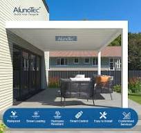 3x3 3x4 3x5 3x6m Wall-mounted Motorized Louvers Grey White ...