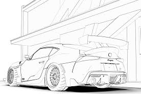 For adults and kids, coloring is a relaxing activity for all ages. Free Car Coloring Pages Sports For Adults Printable X Slavyanka