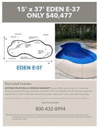 Eden E 37 Pool Special From Aquamarine Pools Aquapools Com Fiberglass Swimming Pools Swimming Pools Fiberglass Pools