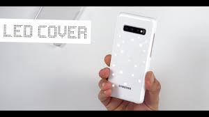 Samsung Galaxy S10 Plus Led Cover Clear Cover Im Test Deutsch Youtube The galaxy s10 plus is samsung's new 'everything phone' for 2019, helping disrupt the sameness of the last few generations of handsets. samsung galaxy s10 plus led cover clear cover im test deutsch