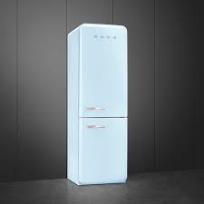 Retro style frost free top freezer refrigerator can store and keep cool snacks, beverages and more. Refrigerators
