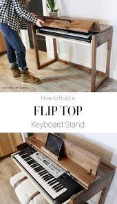 How To Build A Diy Keyboard Stand Or Flip Top Writing Desk Diy Home Furniture Diy Furniture Table Diy Furniture Plans