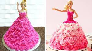 It is a real barbie, i used the wonder mold pan and ann 8 cake underneath. Top 3 Barbie Doll Cake Decorating Ideas For Birthday Baby Girls Easy Princess Cake Decorating 1 Youtube
