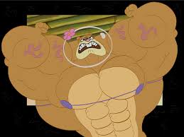 Sandy cheeks (spongebob squarepants) (c) united plankton pictures, nickelodeon, paramount. Sandy Cheeks In Swole Island Part 5 By Broozerpunch On Deviantart