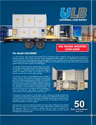 Bank heist movie in the vein of end of. Ulb Trailer Mounted Load Bank Universal Load Banks Pdf Catalogs Technical Documentation Brochure