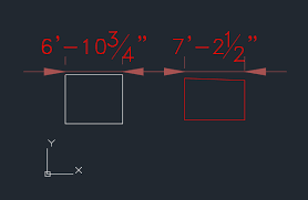 There are several different options for labeling your work in this setting, though each should let visitors know: Change Units Shown In Dimensions Imperial