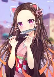 Maybe you would like to learn more about one of these? Kamado Nezuko Cute Brown Hair Animal Ears Kimetsu No Yaiba Anime Hd Mobile Wallpaper Peakpx