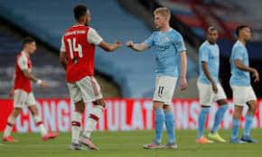 Gunners show mettle and quality to reach fa. Arsenal 2 0 Manchester City Fa Cup Semi Final As It Happened Football The Guardian