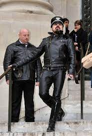 Peter Marino Photos Photos Celebs Arrive For The Chanel Show In Paris Paris Shows Peter Marino Leather Men
