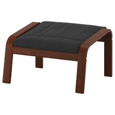 The seating material consists of polypropylene support fabric and cushions made of leather or fabric filled with polyurethane foam.6 a matching ottoman ingvar kamprad, the founder of ikea, expressed an affinity for the poäng, and said in 2006 that he. Amazon Com Ikea Poang Ottoman Medium Brown Hillared Anthracite Furniture Decor