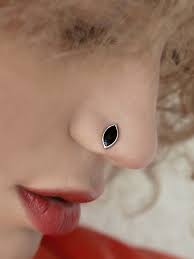 Silver Enamel Nose Pin Nose Ring Online Nose Jewelry Nose Ring
