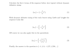 Curly Braces In Math Mode Tex Latex Stack Exchange