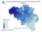 Le prix de l eau, commune par commune en Belgique (carte)