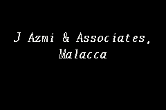 Azmi associates limited credit report. J Azmi Associates Malacca Firma Guaman In Bandar Hilir