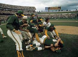 Oakland A S Win The 1974 World Series Sports Photograph Oakland Athletics Baseball Oakland Coliseum
