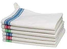 Most have a finished edge and an attached fabric loop for easy access. Robot Check Red Towels Blue Towels Green Towels