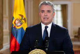 President ivan duque, defense minister diego molano, interior minister daniel palacios, and norte de santander state governor were in the helicopter during the attack. Ivan Duque