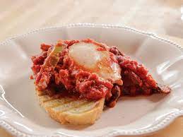 Eggs In Tomatoes Recipe Food Network Recipes Recipes Food