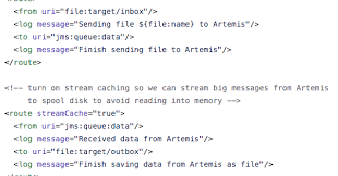 After interception we will add a test body text to our exchange. Working With Large Messages Using Apache Camel And Activemq Artemis Improved In Upcoming Camel 2 21 Release Claus Ibsen Davsclaus Riding The Apache Camel
