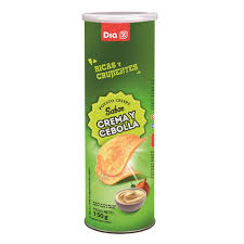 Las papas peladas se pasan por unas. Papas Fritas Tubo Sabor Crema Y Cebolla Dia 150 Gr Dia Mobile