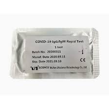 Covid 19 Rapid Test Kit Igg Igm Colloidal Gold A122152