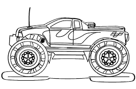 They are all free to print, and the kids will love coloring them in. Drawing Monster Truck 141417 Transportation Printable Coloring Pages