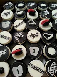 Motocross Cupcakes Dirt Bike Birthday Dirtbike Birthday Party Dirt Bike Party