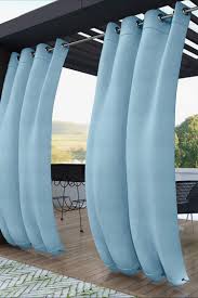 Clothink Outdoor Vorhange Aussenvorhang Mit Osen Terrassen Vorhange Hinterhof Haus Windschutz Terrasse