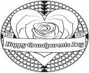 Color our various coloring pages created to celebrate the grandparents day ! Grandparents Day Coloring Pages To Print Grandparents Day Printable