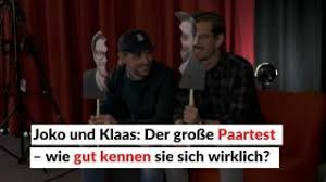 Um sich selbst eine kleine pause zu gönnen, schicken joko und klaas prominente wie sido oder johannes b. Duell Um Die Welt Joko Und Klaas Lassen Jetzt Promis Antreten Waz De