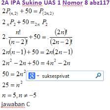 Ambil contoh saja ketika kamu ingin menentukan siapa yang berhak menduduki jabatan ketua, sekretaris dan bendahara kelas. Cara Menghitung R Dan N Soal Pg Permutasi Kombinasi Suksesprivat